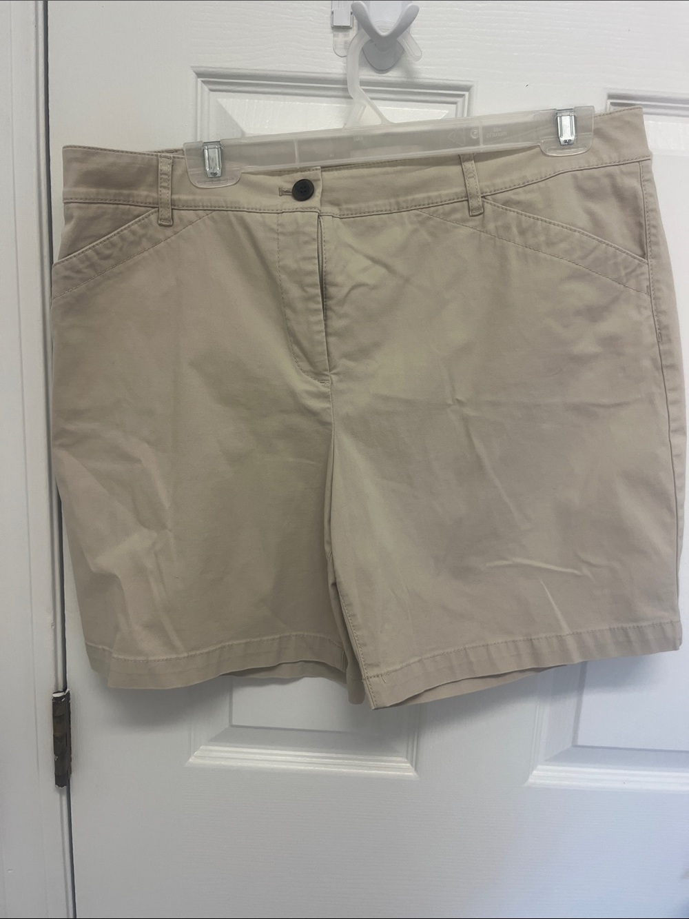 Talbots Beige/Tan Classic Bermuda Shorts